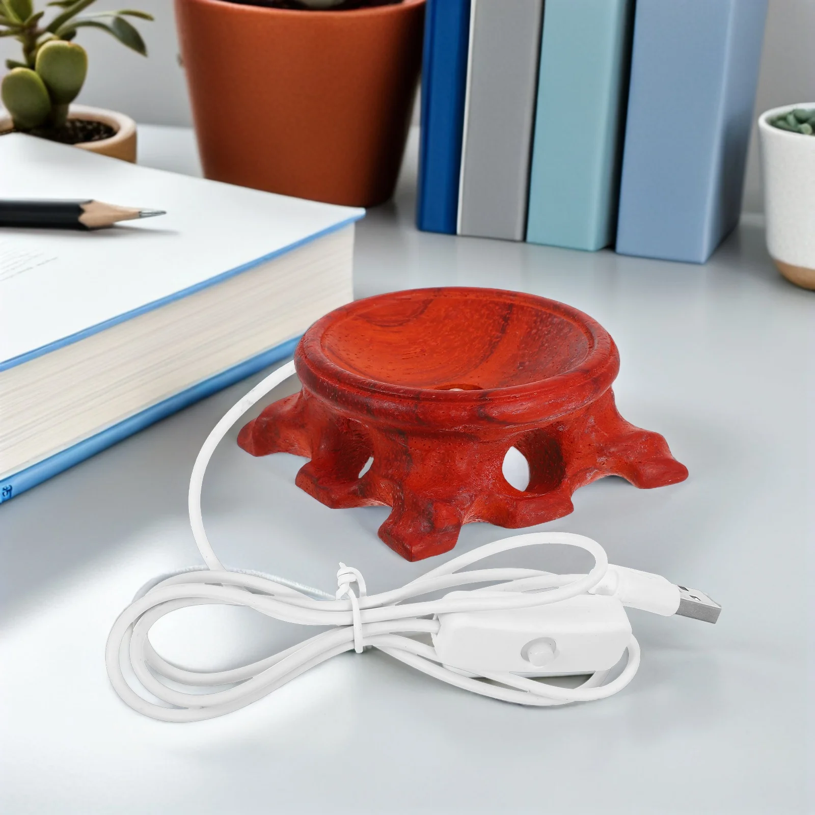 2pcs Light Base For Glass Art Crystal Ball Wooden Led Display Round Stand Bedroom Living Room Study Decor Led Lighted Base Home