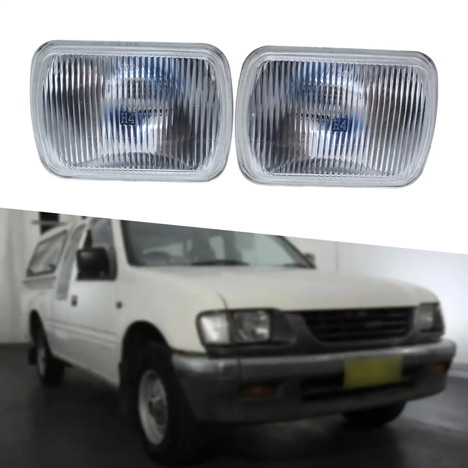 2 Pieces Head Light Lamp 12V Automotive Lighting for Holden Rodeo KB TF