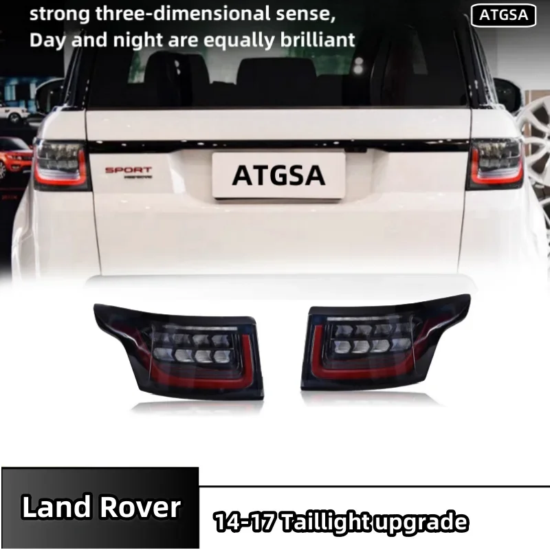 

Задние фонари ATGSA Auto Parts для Range Rover Sport 2014-2017, задние фонари, новое обновление, plug and play