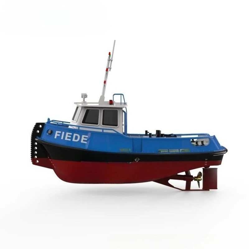 Модель радиоуправляемой лодки 1/50 FIEDE Port Work Ship RC Model KIT Версия Моделирование Промышленный корабль Сборный комплект Игрушка для сборки для взрослых
