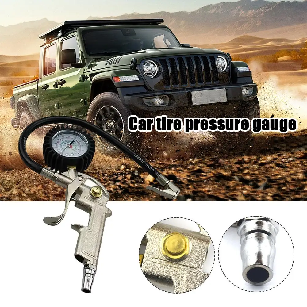 

Car Tire Air Pressure Gauge Tester High-precision For Air Compressor Auto Motorcycle SUV Inflator Pump Tire Repair Tool A7S9