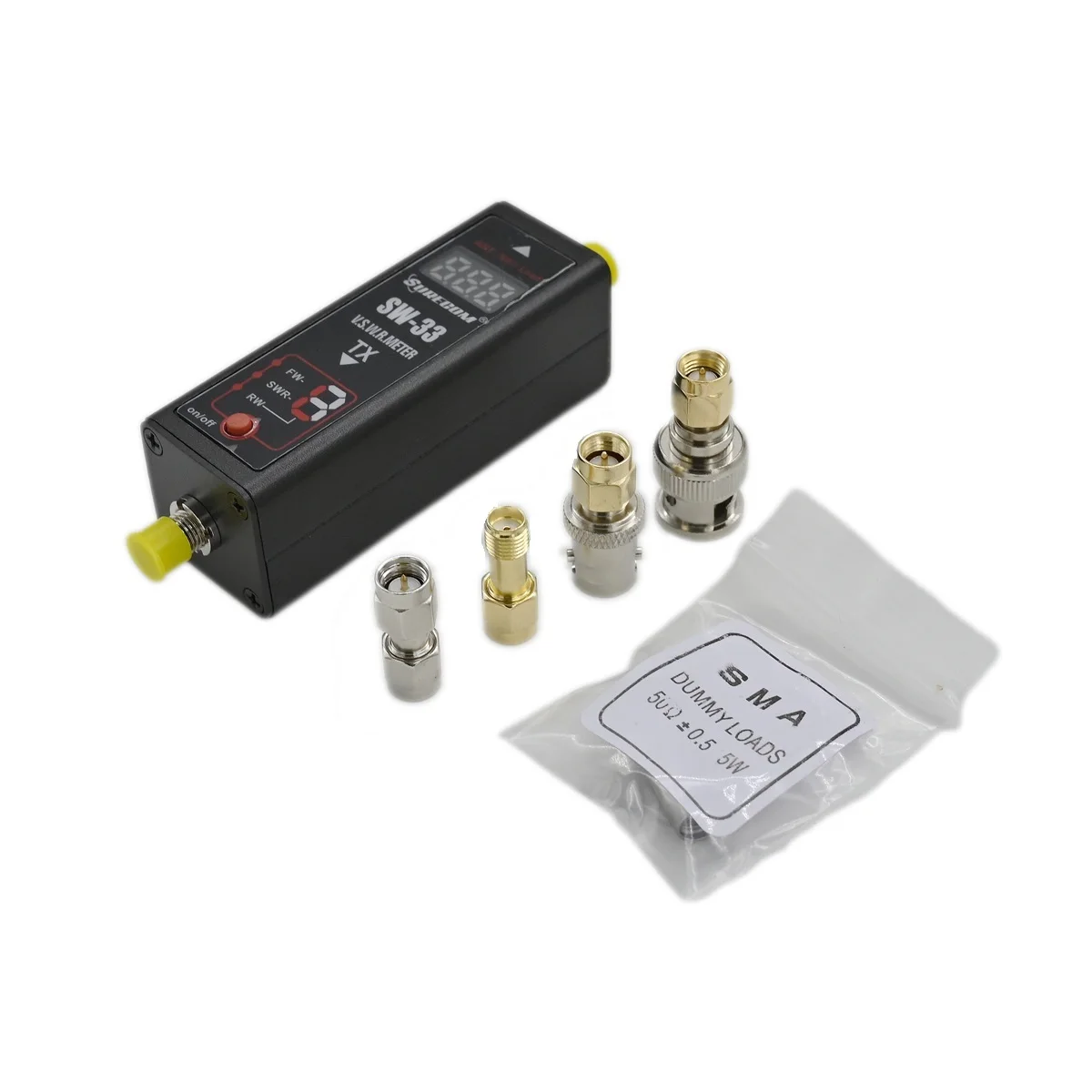 sw33-compact-power-swr-meter-vhf-uhf-100-520mhz-portable-tester-for-two-way-radio-antenna-dummy-load-coaxial-connector-kits