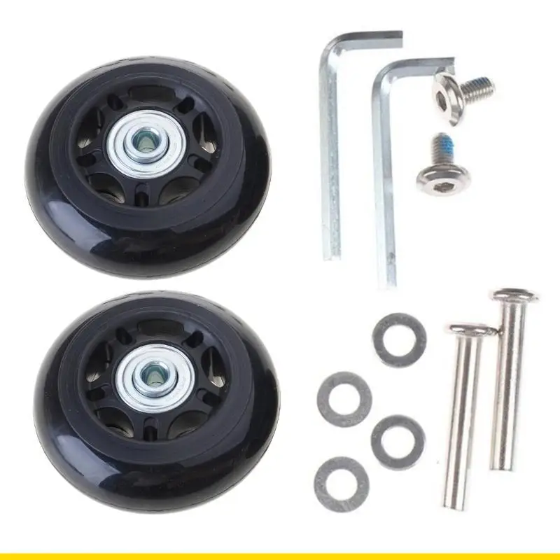 SZCH Quiet Suitcases Universal Luggage Wheel Set for Smooth Travel Experience