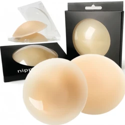 No Glue Self Adhesive Nipple Covers Invisible Silicone Breast Petals Waterproof Chest Sticker No Show Boob Tape For Backless Bra
