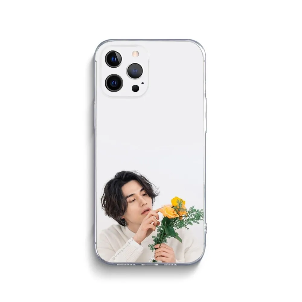 Actor Lee Dong W-Wook Phone Case For iPhone 15 14 13 12 11 Pro Max Xs Xr X 7 8 Plus 12 13 Mini Silicone Clear Cover