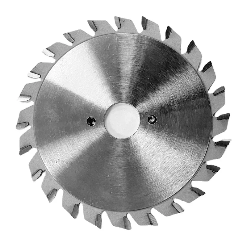 

For Panel Saw Sliding Table Saw Wood and MDF Cutting 120mm (12+12)T Woodworking Circular Scoring Saw Blade Cutting tools