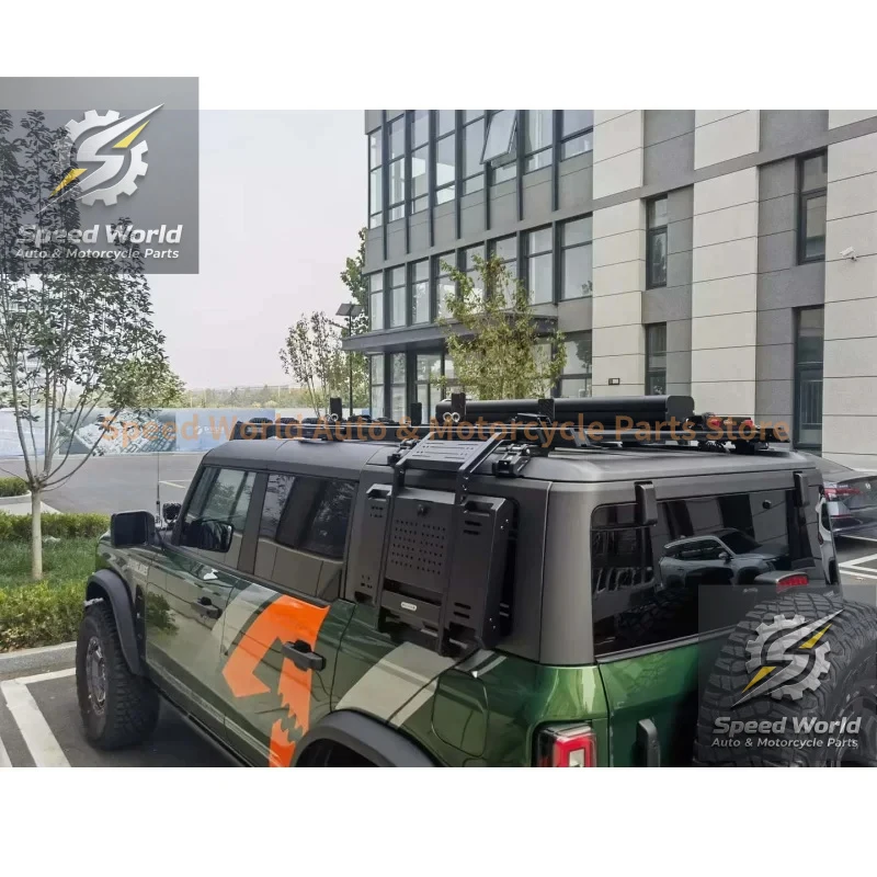 Factory Hot Sale4X4 Roof Top Rack Accsori Aluminum Alloy Hining Side Panel Window Brackets