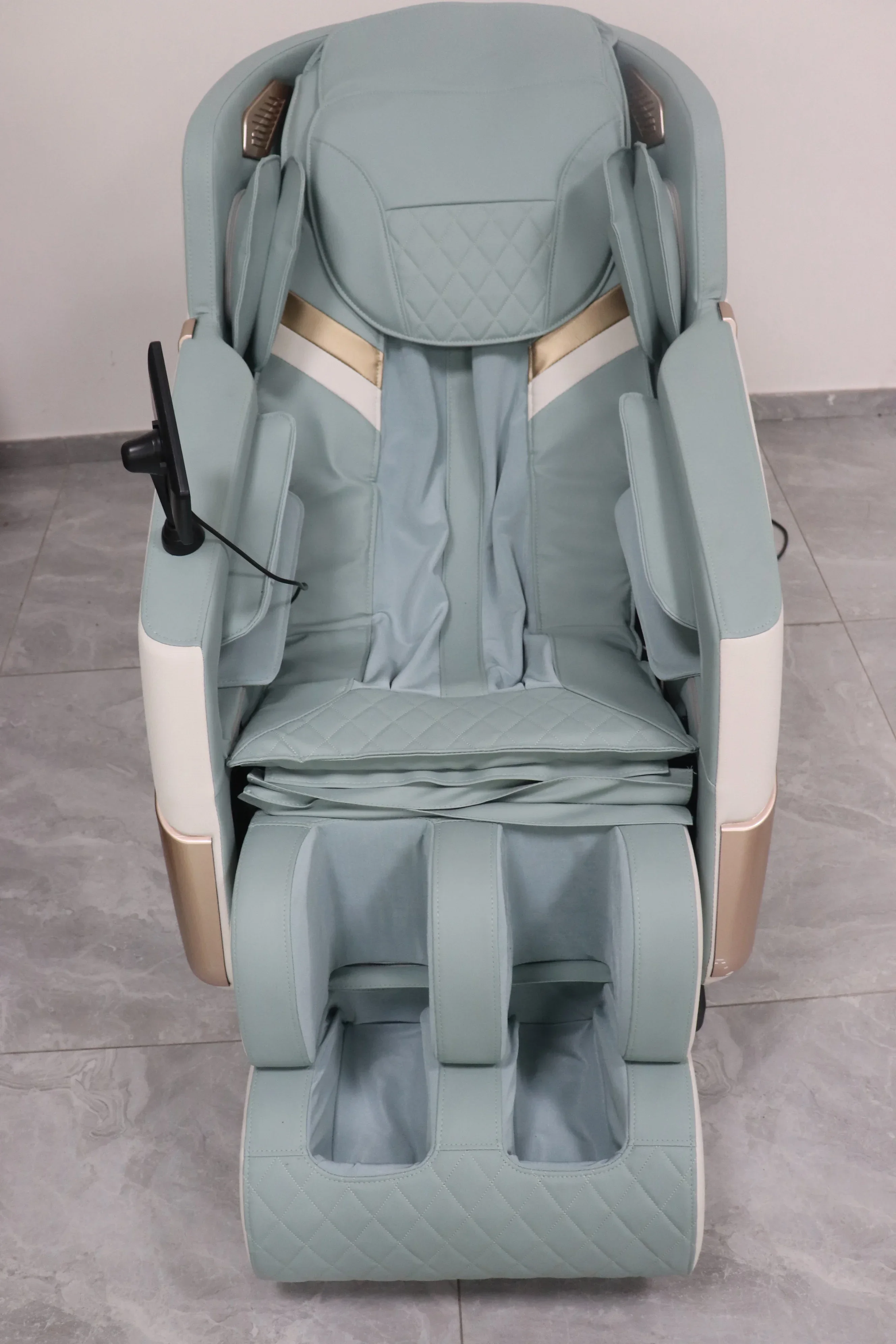 NINGDECIRUS Pabrik Jual Laris Seluruh Tubuh 4D Gravitasi Nol Listrik Harga Shiatsu Bagian Kulit Kursi Pijat Kaki Oem Murah Mewah