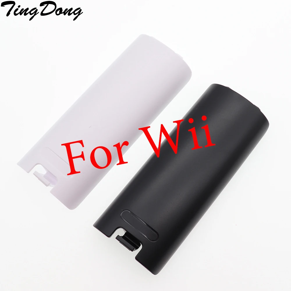 

TingDong 1pcs Battery Door Cover Lid Replacment for Nintendo Wii Remote Controller