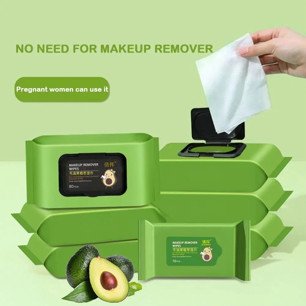 12/60/80PCS Salviette morbide per la rimozione del trucco Detergente per il viso in cotone Salviette umidificate per la pulizia del viso Strumento Accessori per il trucco