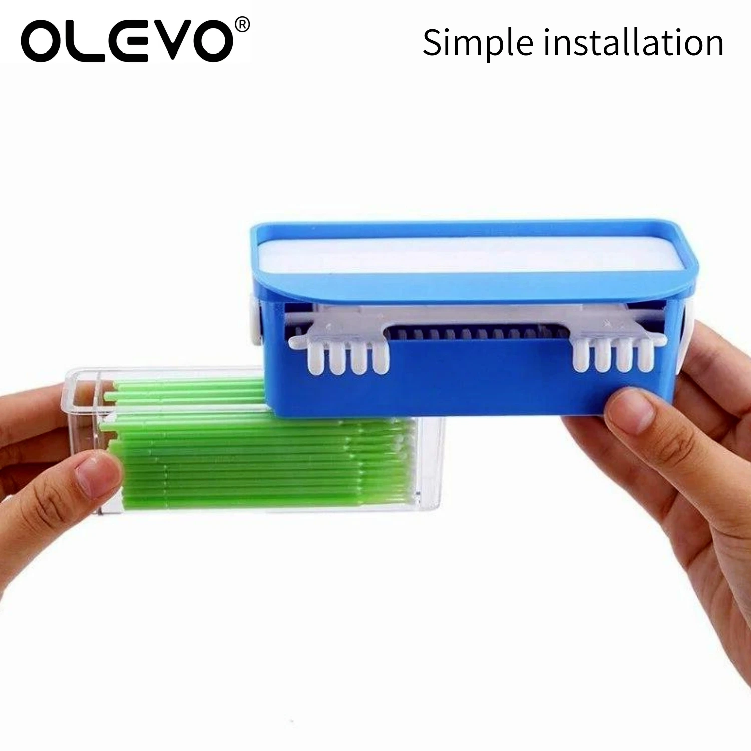 Dental Micro Applicator Dispenser Holder Disposable Brush Stick Storage Box Cotton Tip Container Case Dentistry Organizer Tools