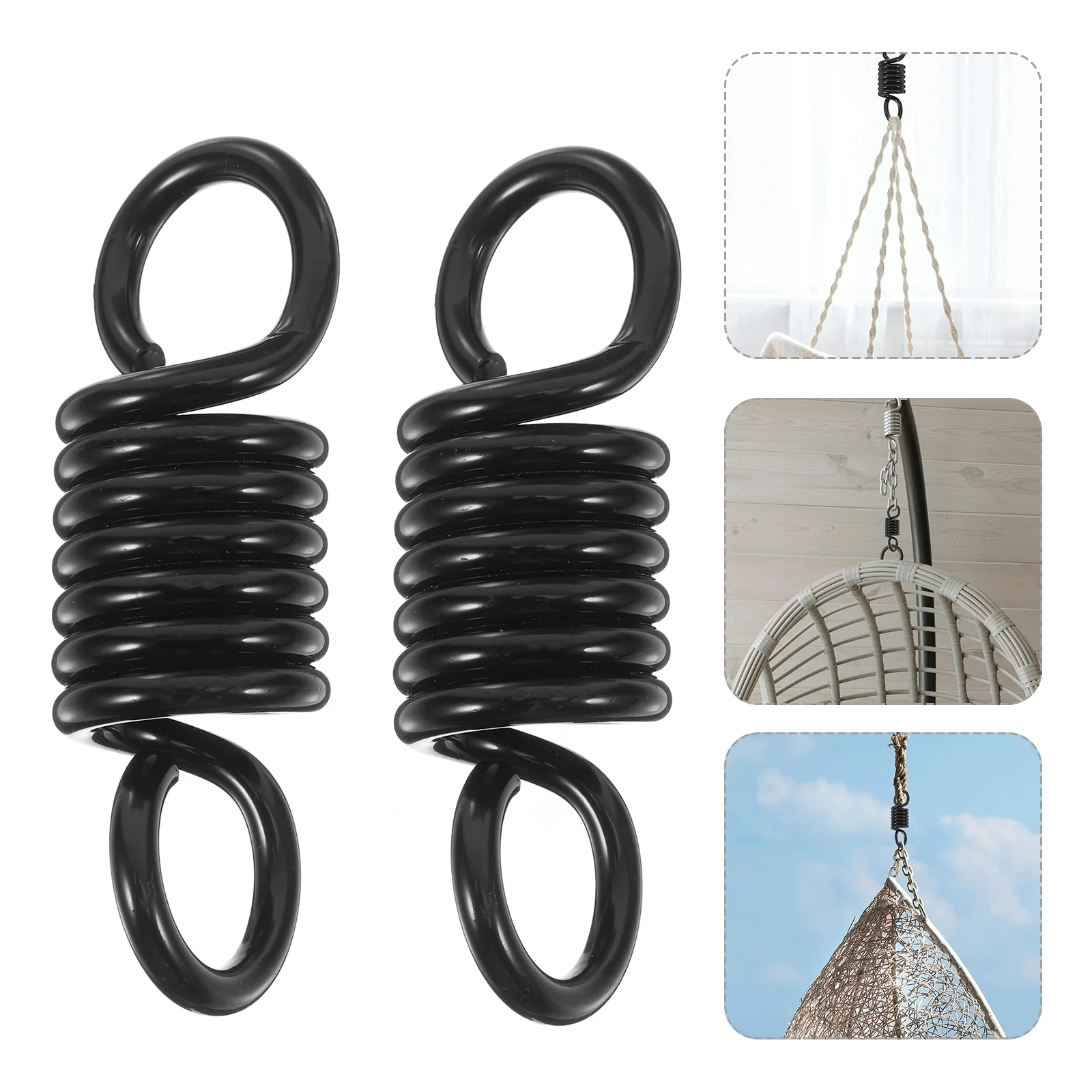 

2pcs Hammock Swing Spring Porch Swing Spring Hammock Chair Spring Part Hammock Hanging Tool Swing Chair Spring Porch Swing Sprin