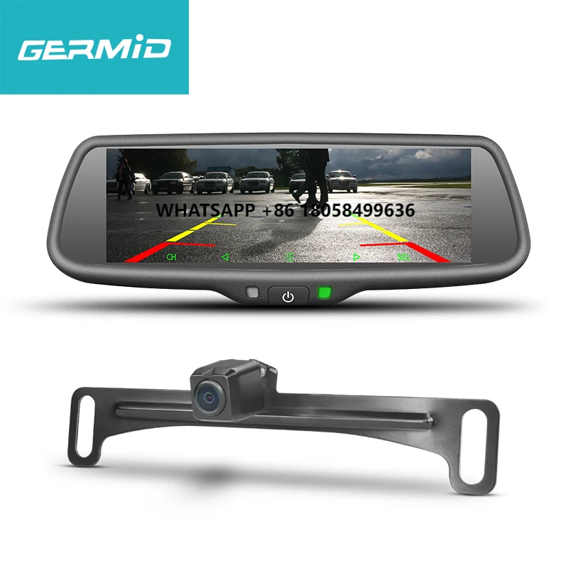

Factory Design Car Rear View Mirror with Auto-brightness Adjustment Auto Rear View Mirror with Multiple Video Inputs