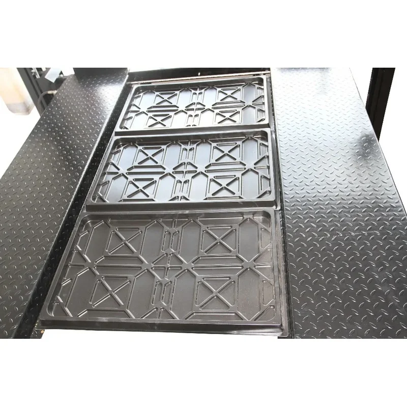 PrimeSelect Fast Delivery 4T Manual One Side Release Hydraulic Four Post Car Parking Lift Auto Hoist With CE Certifiion