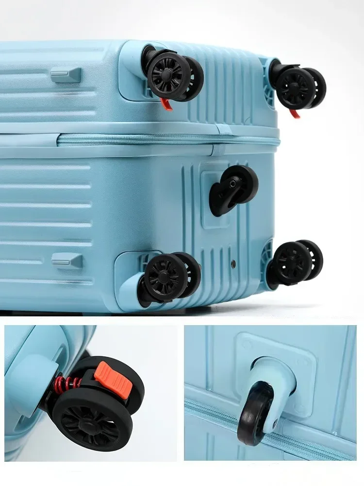 Suitcase Universal Wheel Luggage 20 24 26 28 inch Holiday Large Capacity with Combination Lock Unisex Fashion Overseas Suitcases