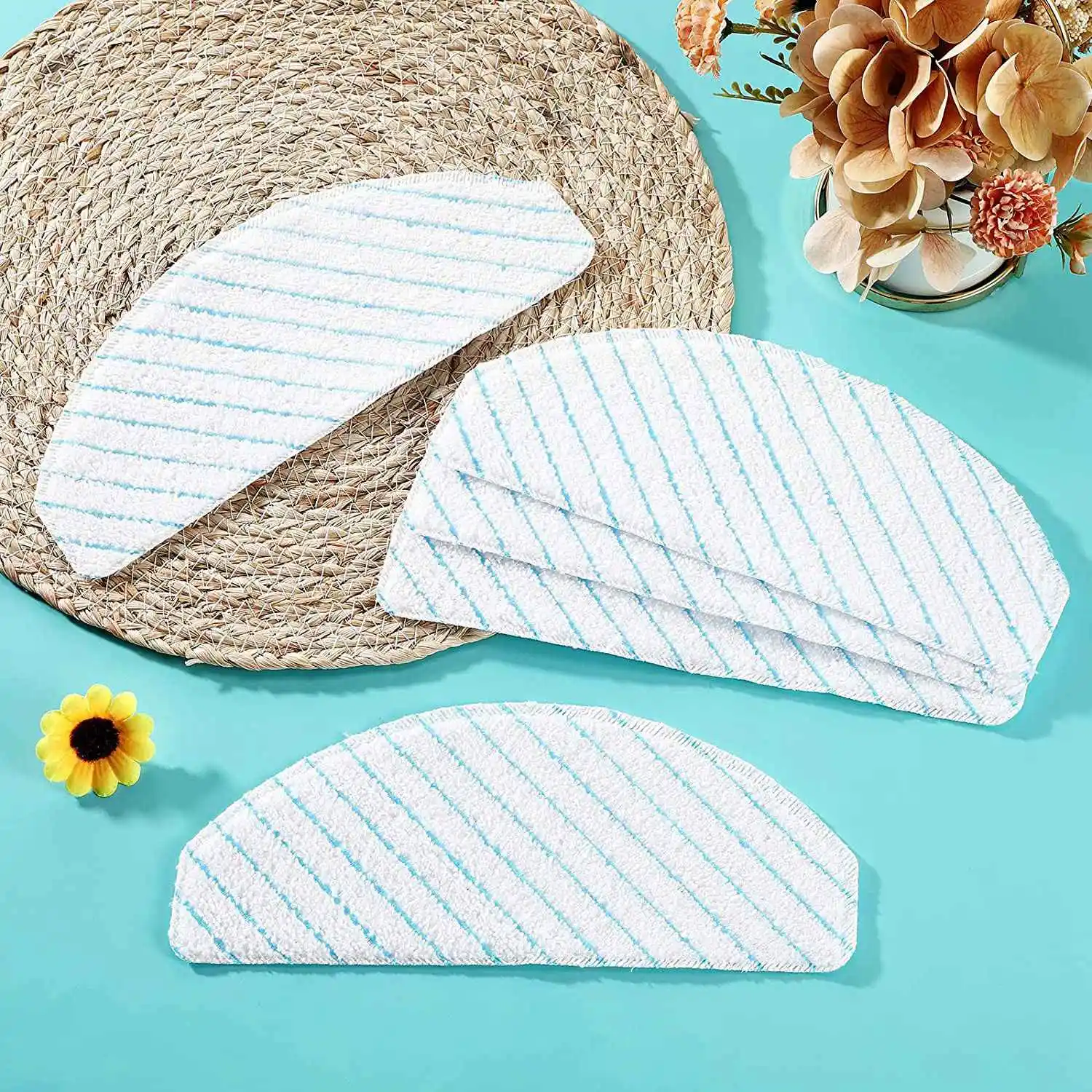 Tampons de rechange pour aspirateur robot Ecovacs T9 T9 + T8 T8 + T8 AIVI N8 N8 Pro N8 Pro +, 100 pièces