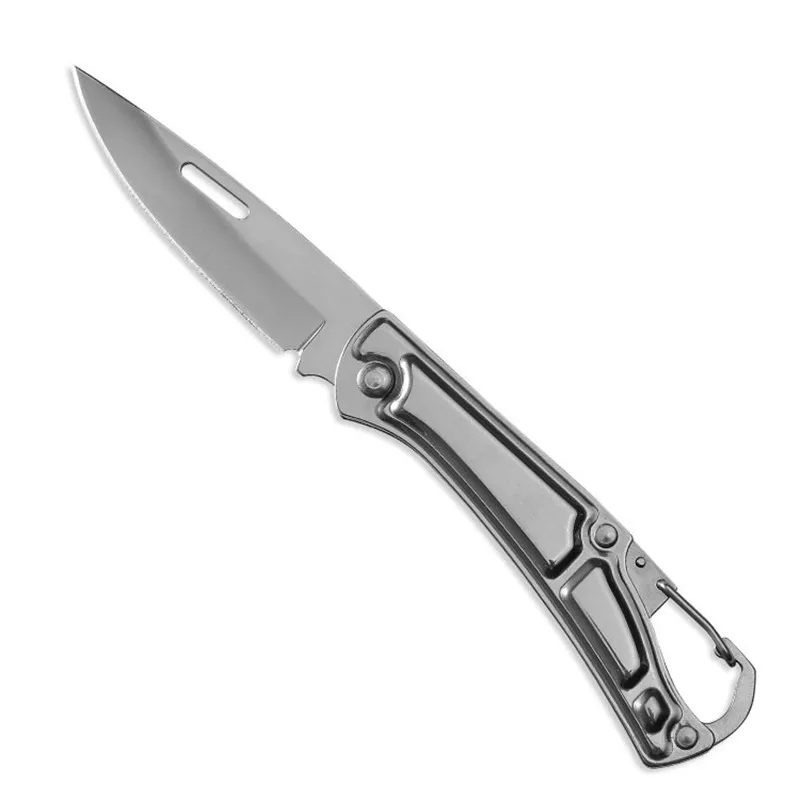 Portable Stainless Steel Shape Knife Camping Outdoor Survival Supplies Tools Foldable Pocket Knife Mini Knife Drop Shipping