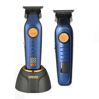 Hair Clippers Men 2024 New WMARK NG-8260 BRUSHLESS DETAIL TRIMMER with Charging Base Hair Salon Special Electric Clippers