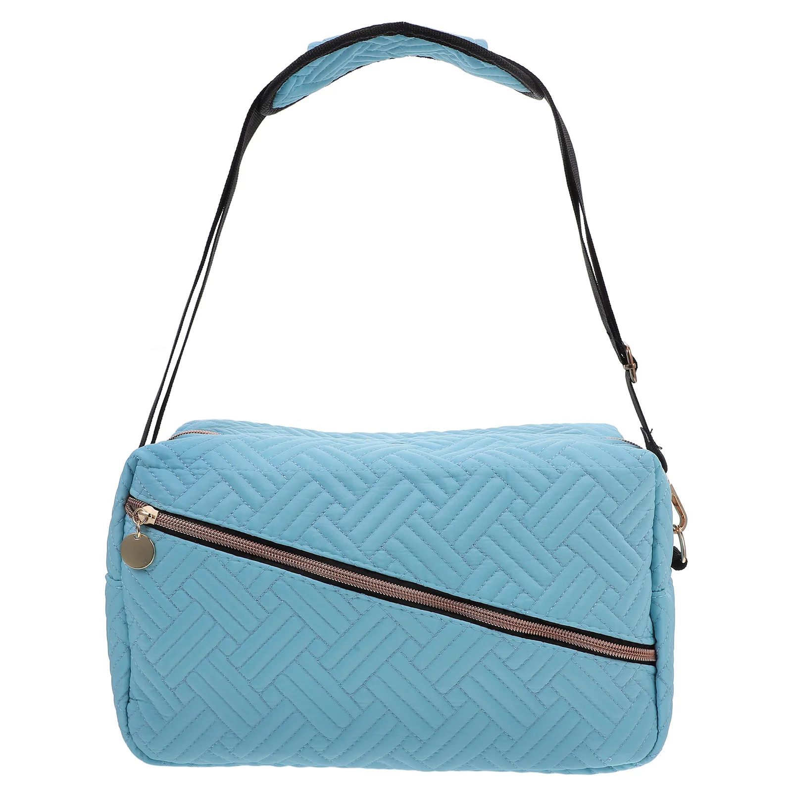 

Crochet Yarn Holder Knitting Needle Storage Bag Portable Sewing Case Spacious Organizer with Shoulder Belt for Crafting