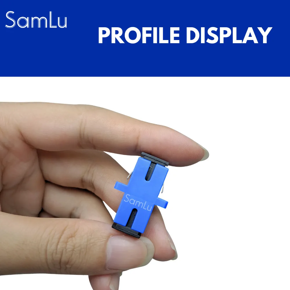 Adaptateur de connecteur de Fiber optique SC UPC, bride SC/UPC SM monomode Simplex SC-SC UPC coupleur conector fibra optica mуфта