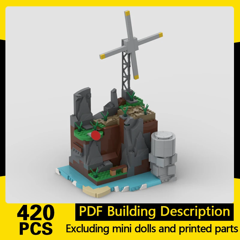 Popular Adventure Game Model MOC Building Bricks Valley Scene Modular Technology Gifts Holiday Assemble Children Toys Suit