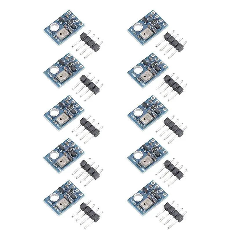 AB51 10PCS AHT10 High Precision Digital Temperature And Humidity Sensor Measurement Module I2C Communication Replace SHT20
