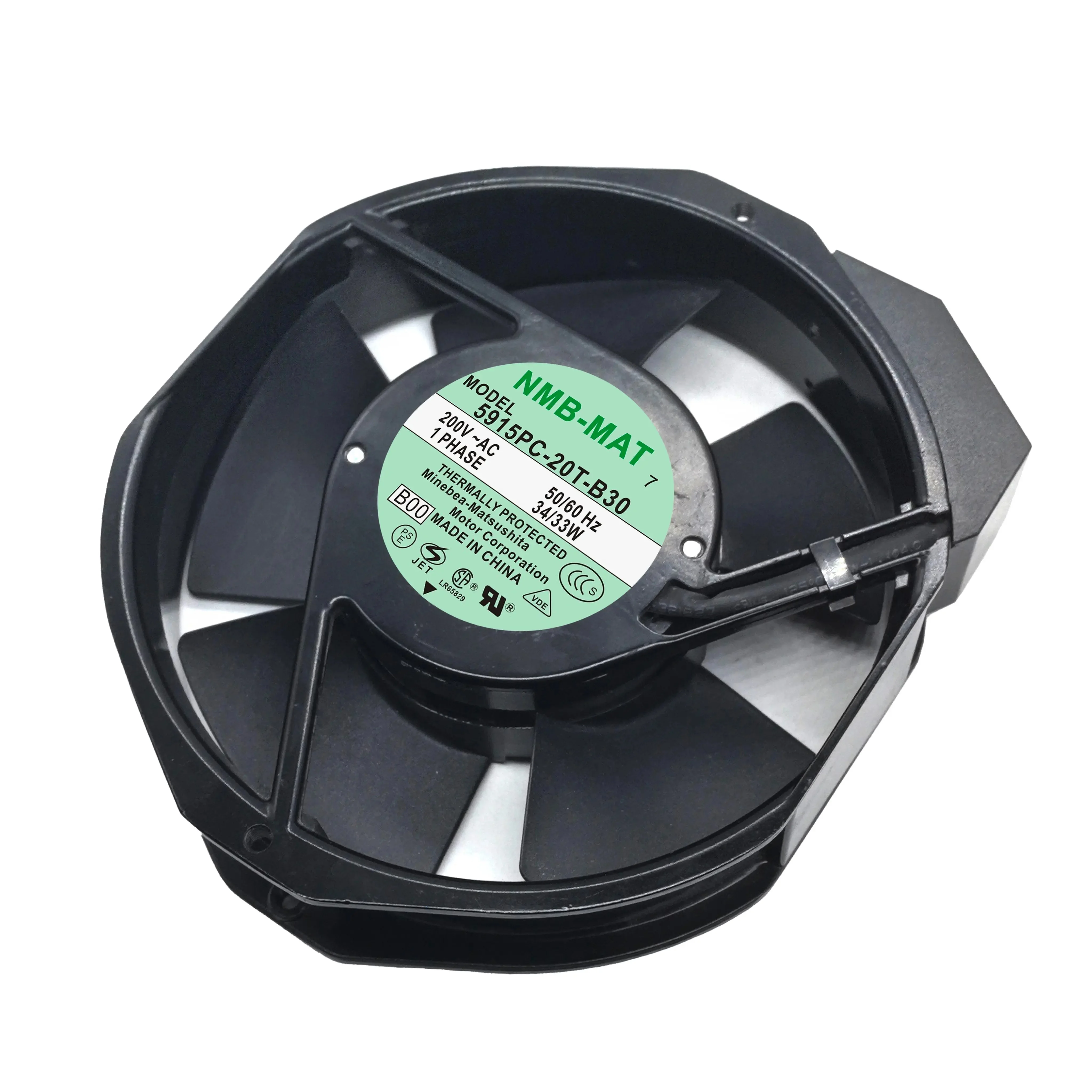 BARU ASLI 5915PC-20T-B30 AC200V 17238 172x172x38mm KIPAS PENDINGIN RADIATOR