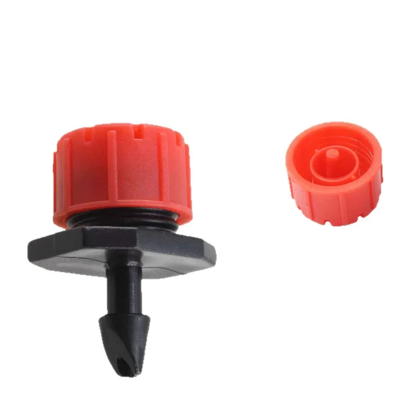 200pcs Adjustable Irrigation  Garden 1/4'' Emitter Dripper Micro Drip Irrigation Sprinklers for Watering System