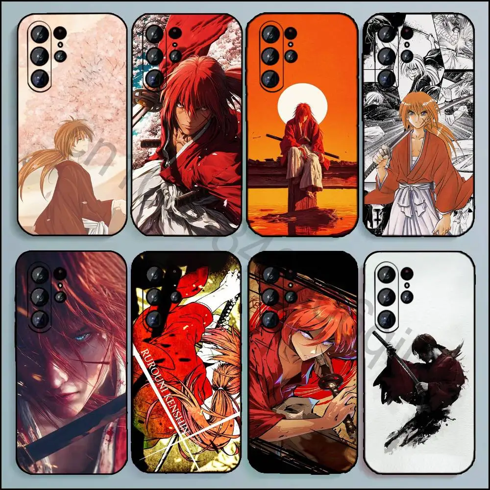 R-Rurouni Kenshin Phone Case for Samsung Galaxy A20,21s,22,31,32,52,71,80,A91,5G Colorful Cover Smartphone Pretty