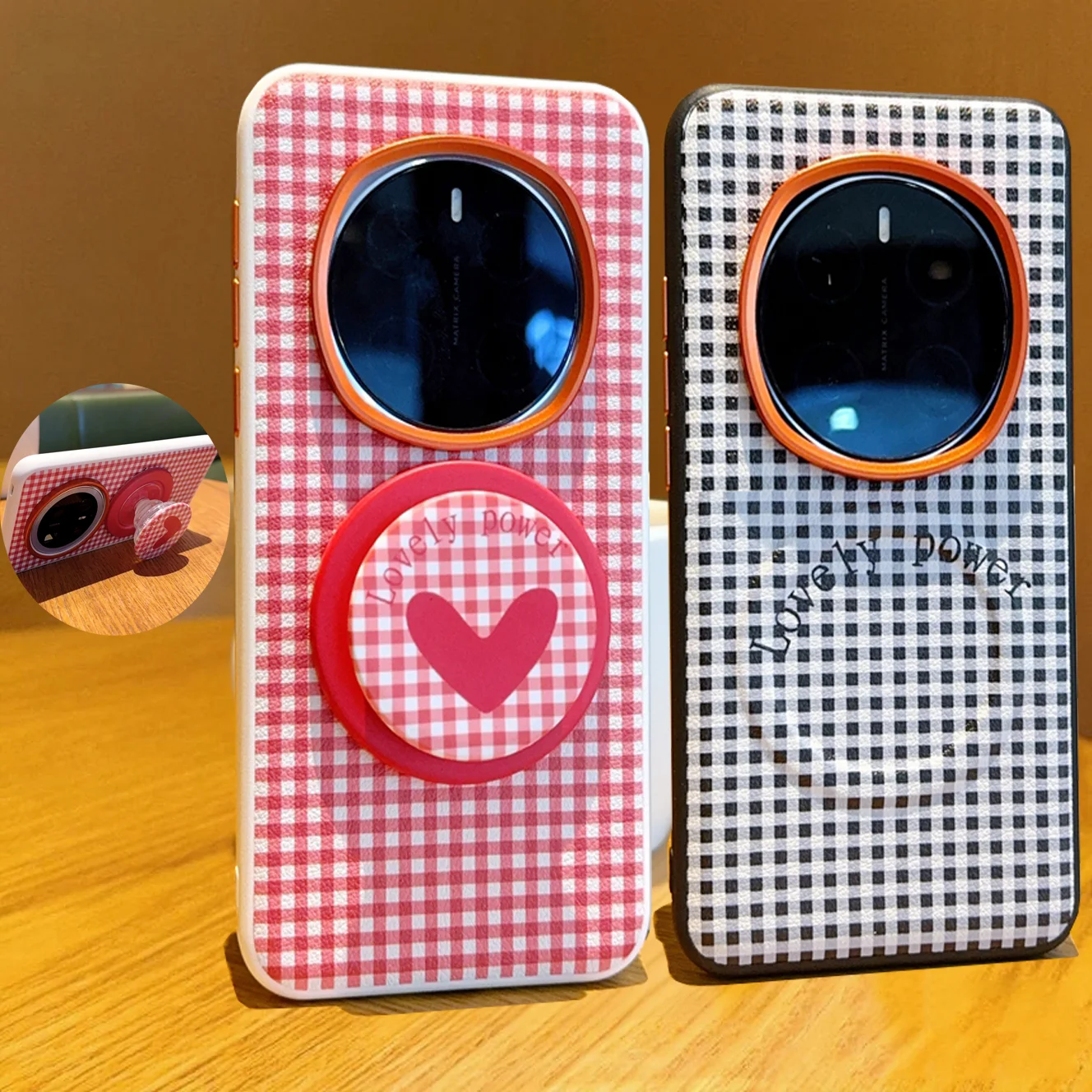 

Stripe Luxury PU Leather Case For Honor Magic7 Pro Magsafe Magnetic Airbag Bracket Sturdy Shockproof Cover For Honor Magic6 Pro