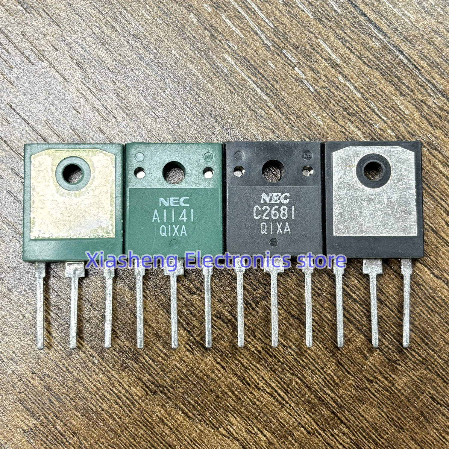 

New Original 2Pairs 2SA1141 A1141 + 2SC2681 C2681 TO-3P Audio Amplifier Transistor In Stock