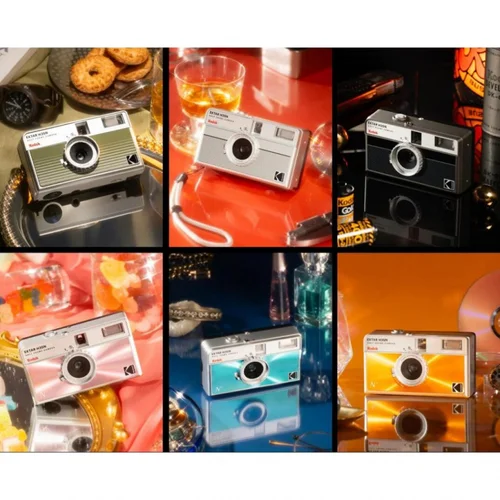 Imagen 2 del producto KODAK EKTAR H35N H35 cámara de medio marco cámara de película de 35mm cámara de película reutilizable con cámara de película Flash película ColorPlus opcional