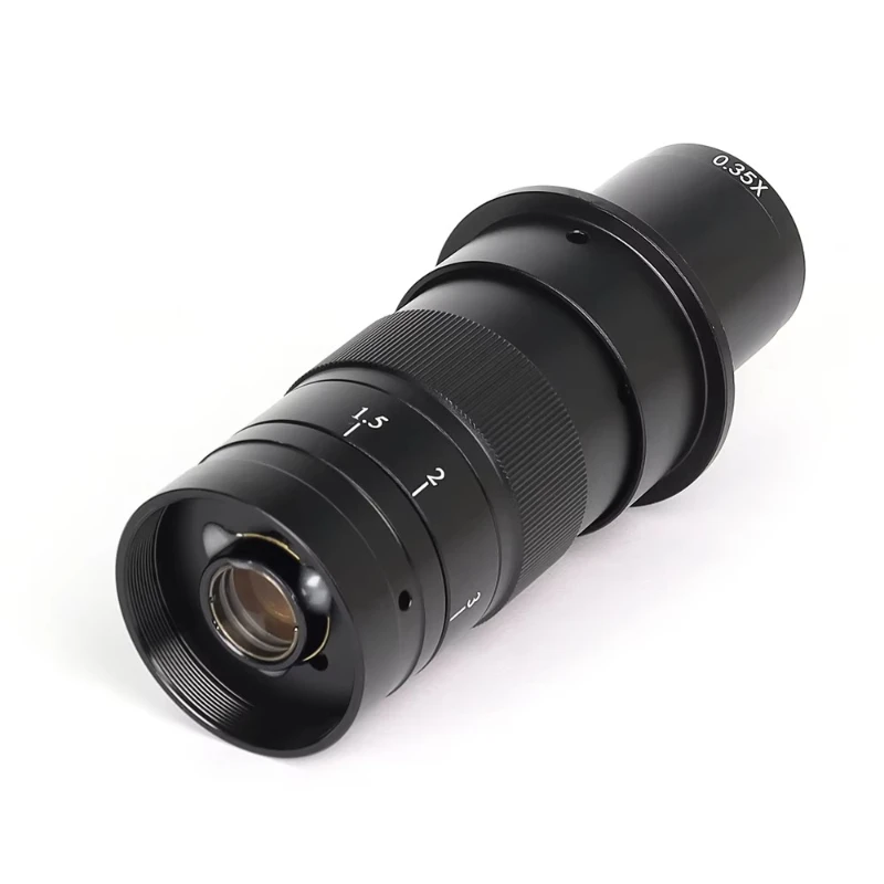 Adjustment of magnifying glass for industrial camera eyepieces 0.35x optical lens magnification C-mount
