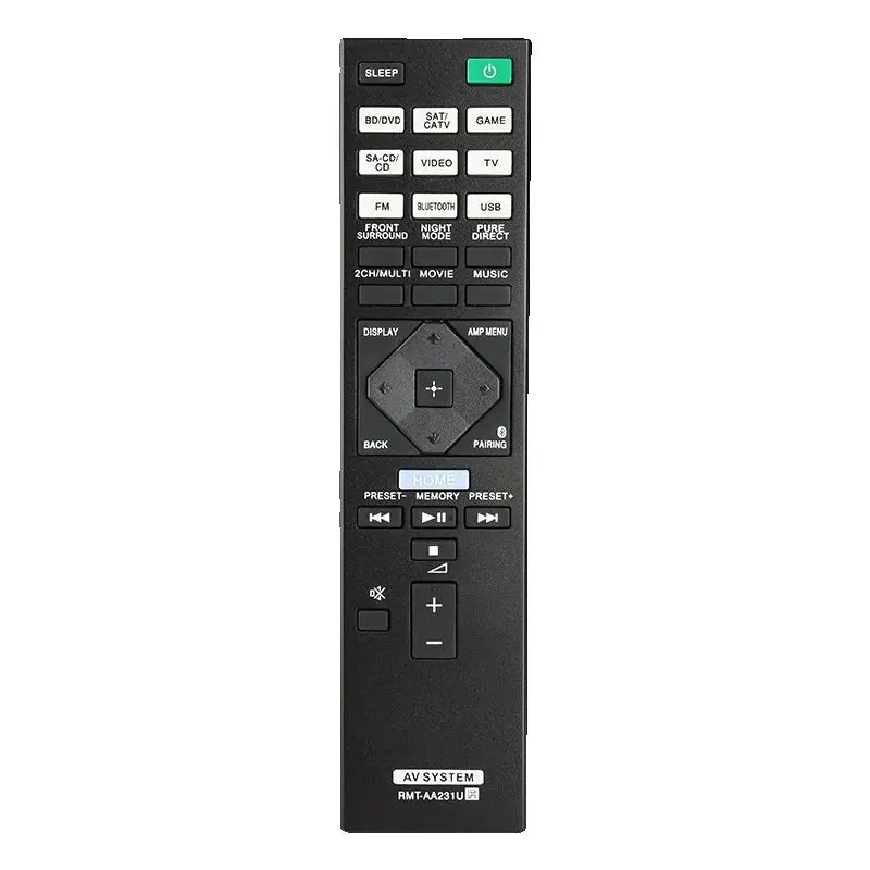 

RMT-AA231U For Sony Remote Control Replacement, For Sony AV Receiver STRDH770 STRDN1070 STR-DN1080 STR-DH770 STR-DN1070