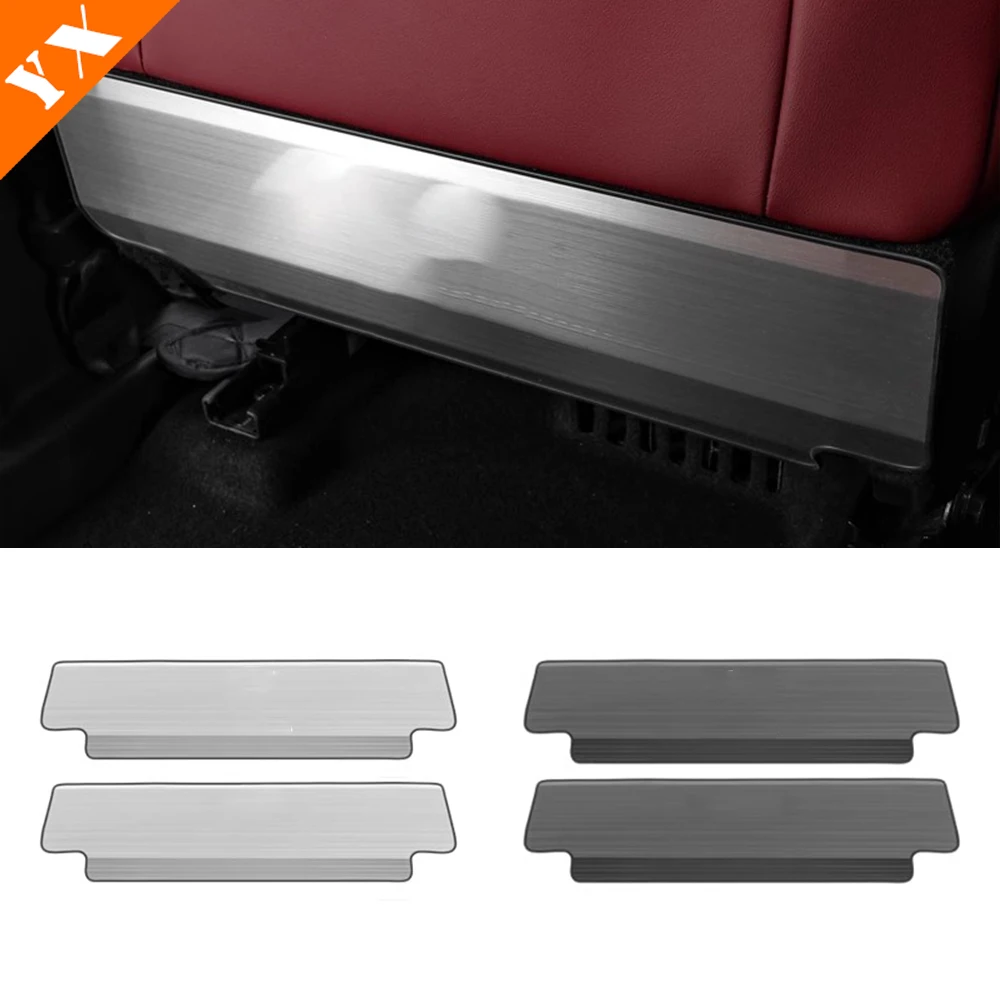 For Toyota hilux revo rocco 2015-2024 accessories Car Seat Rear Anti Kick/dust/scratch Decoration Protection Cover