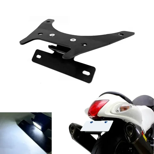 Para hayabusa gsx1300r 2008-2020 motocicleta LED guardabarros eliminador soporte para matrícula adaptadores de señal de giro