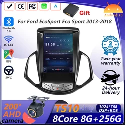 Wireless Android15 Carplay For Ford EcoSport Eco Sport 2013-2018 Android Auto 8 core Car Multimedia Player 5G Wifi Touch Display
