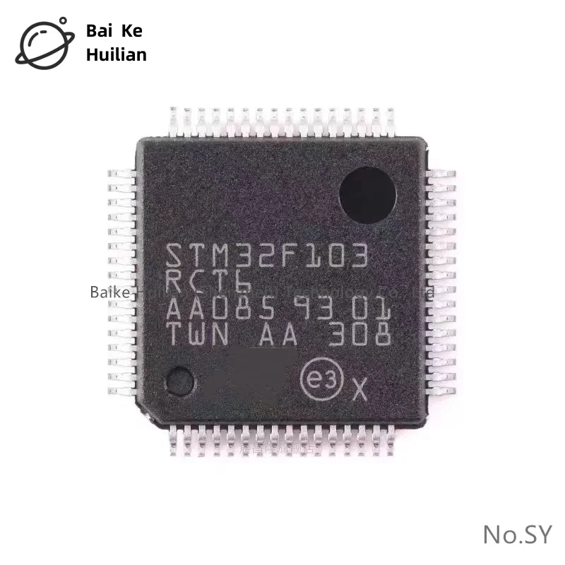 50pcs/lot STM32F103RCT6 LQFP64 packaged 32-bit microcontroller MCU chip brand new original stock