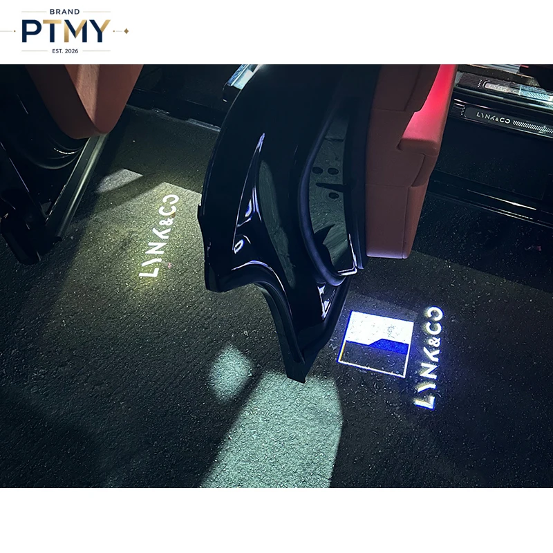 For Lynk&co 900 2025 Car Welcome Light Door Projection Laser Ambient Light High-definition Tuning Car Special Auto Accessories