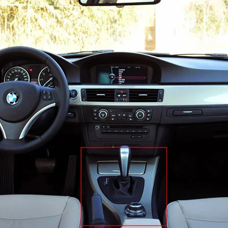 

Для BMW 3 серии E90 2005-12 2 шт. левый руль ABS текстура из углеродного волокна центральная консоль автомобиля рамка переключения передач авто аксессуары