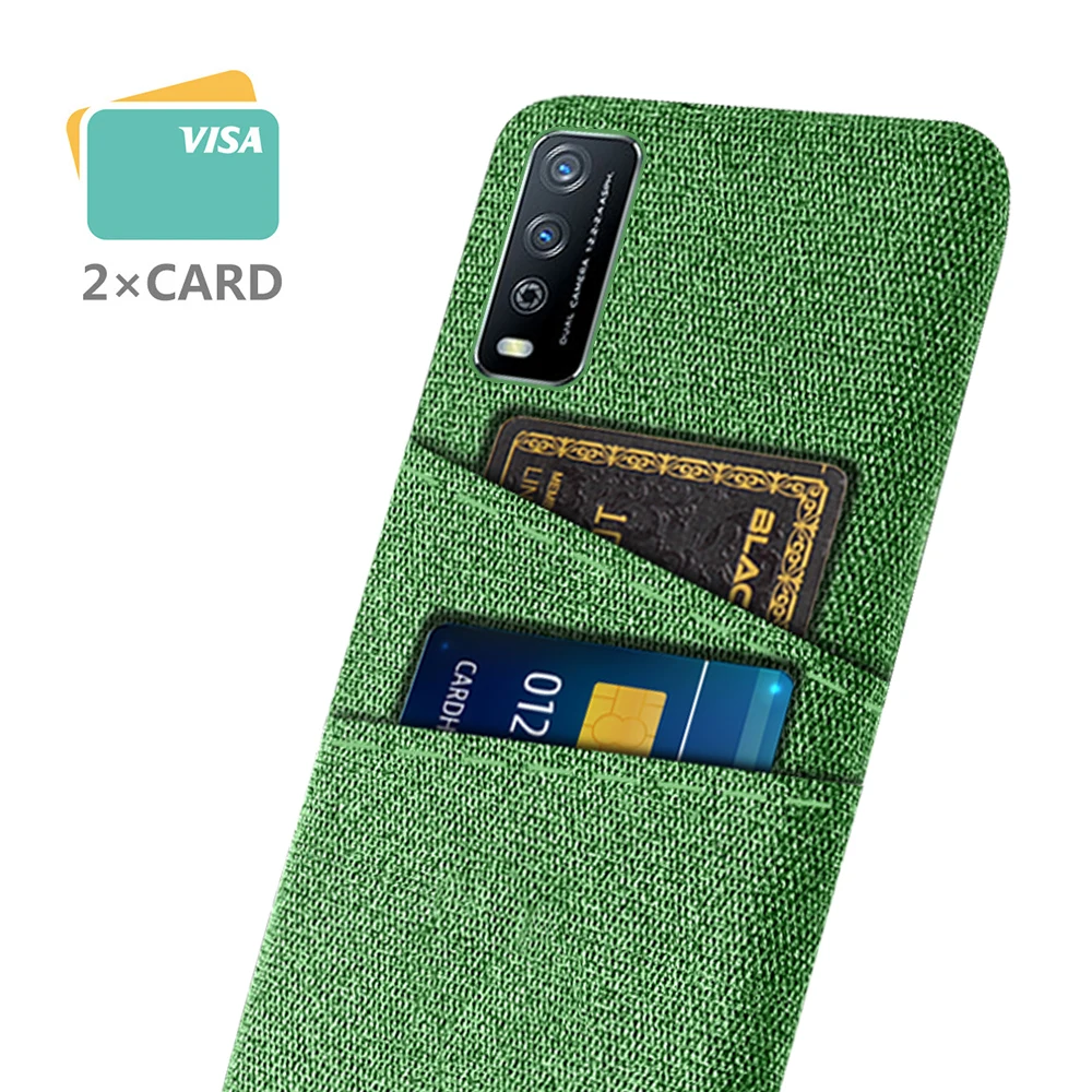 Luxury Card Holder case for Vivo y11s, v2028, y12s, v2026, y15s, v2120, Funda Coque