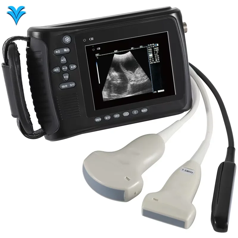 

Hand Held Ultrasound Veterinary Equipment Handheld Ultrasound Scanner Vet Ultrasound Machine with Ultrasonic Probe
