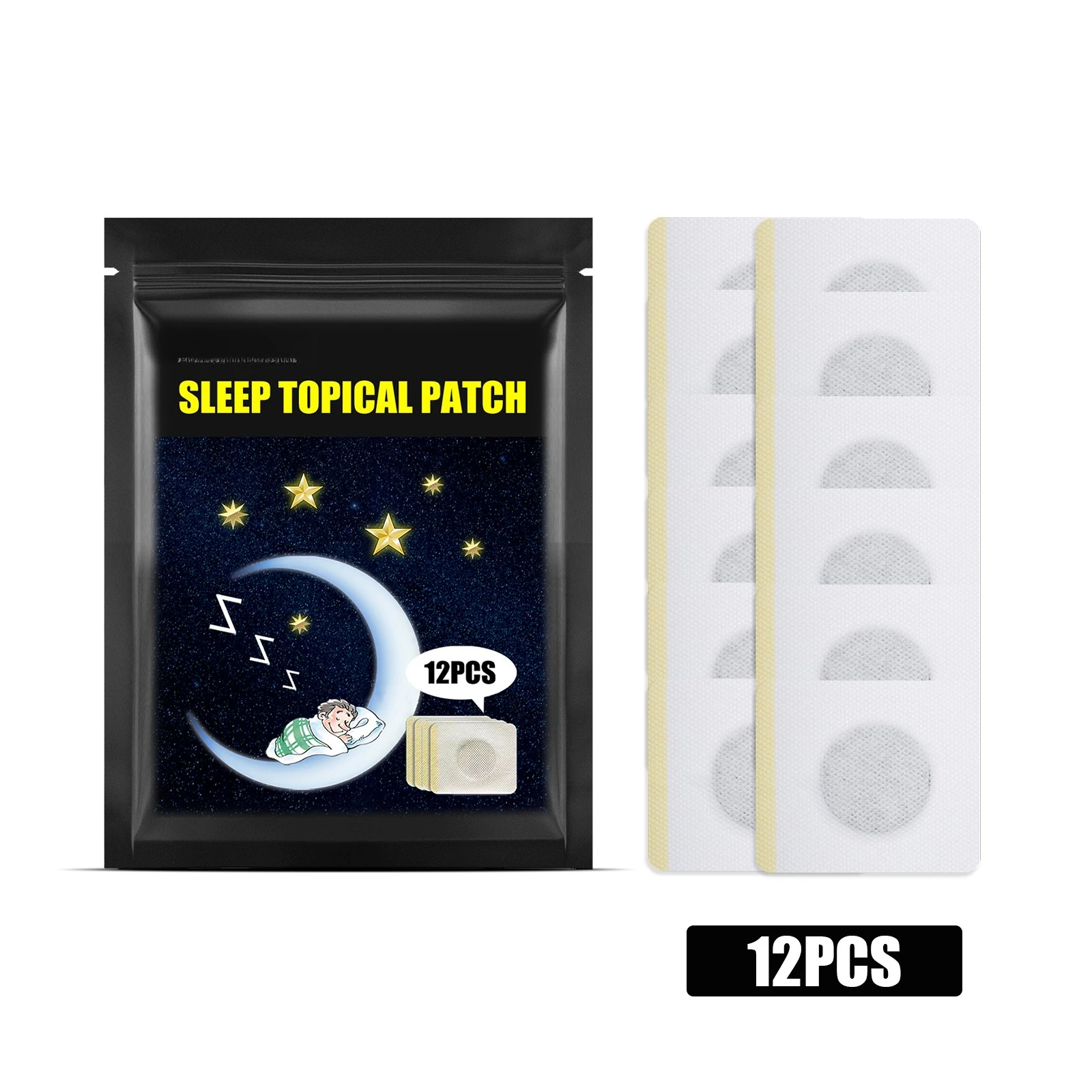 

Sleep stickers, gentle care at home to improve sleep quality, daily body care stickers