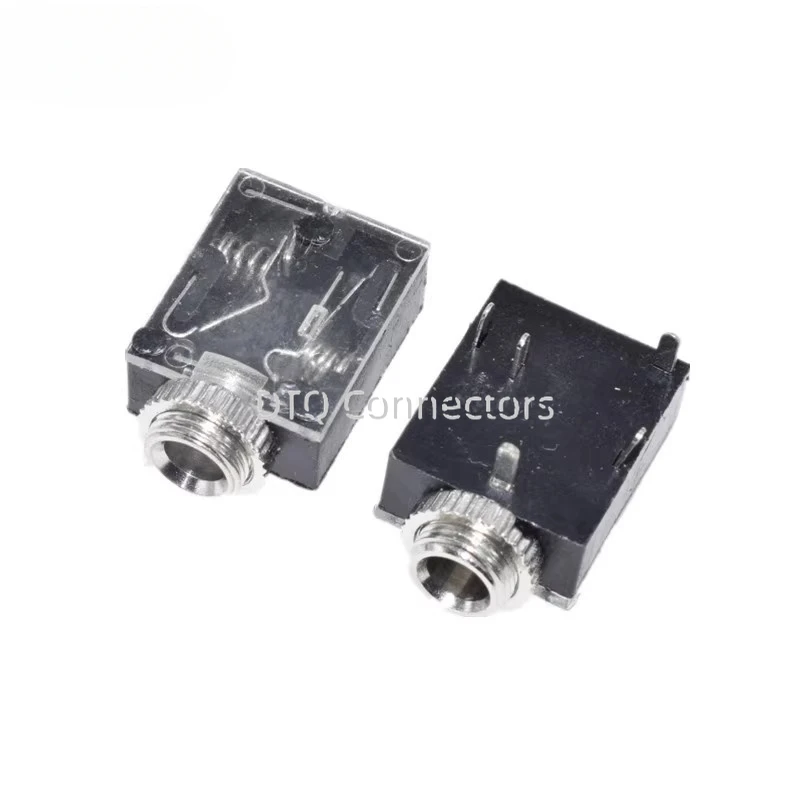10PCS PJ324 5 Pin 3.5mm Stereo Audio Jack Socket PCB Panel Mount for Headphone With Nut PJ-324M image 5