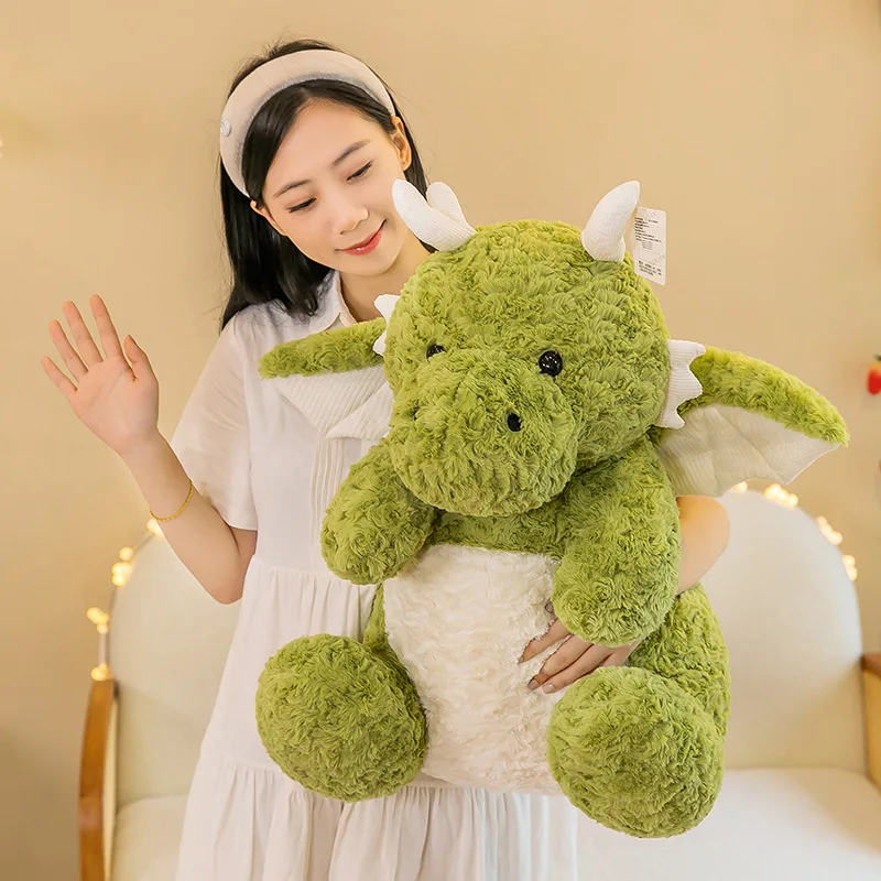 ديناصور مثل تحلق التنين دمية لصبي ، لطيف ديناصور أفخم لعبة ، وسادة النوم ، 20 سنتيمتر #5