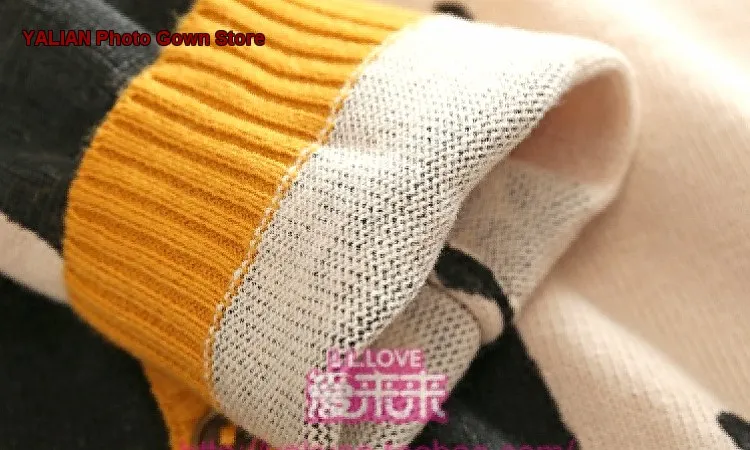 Girls Knit Top Kids Base Layer Baby Thickened Stylish Knit Coat