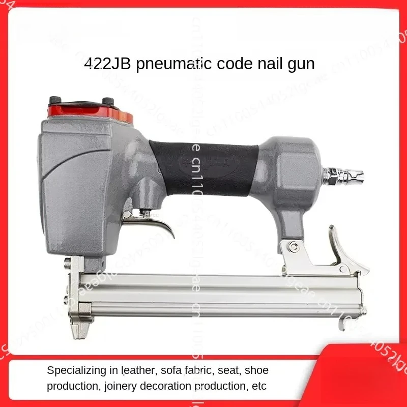422J High Productivity Woodworking Pneumatic Password Nail Gun, U-Shaped Straight Steel Row Nails-F30/ST64 Model
