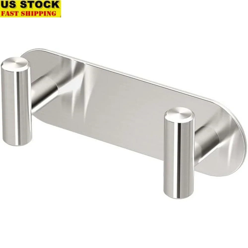 

Современный набор настенных крючков, пальто, шапки, полотенца, халаты, металлическая конструкция премиум-класса, прихожая, гостиная, кухня, спальня, атласная никелевая отделка