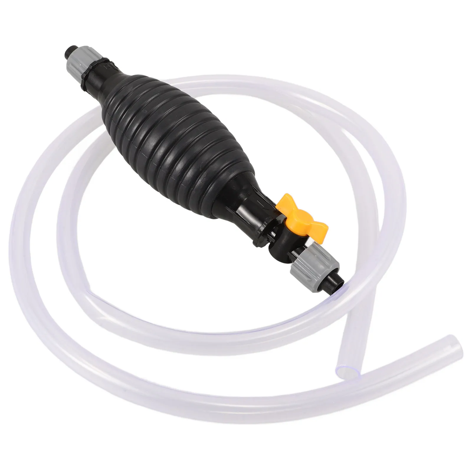 1Set Manual Oil Pump Transfer Water Diesel Fluid Siphon Hand Pump Multi-Function Liquid Sucker Self-Priming PVC