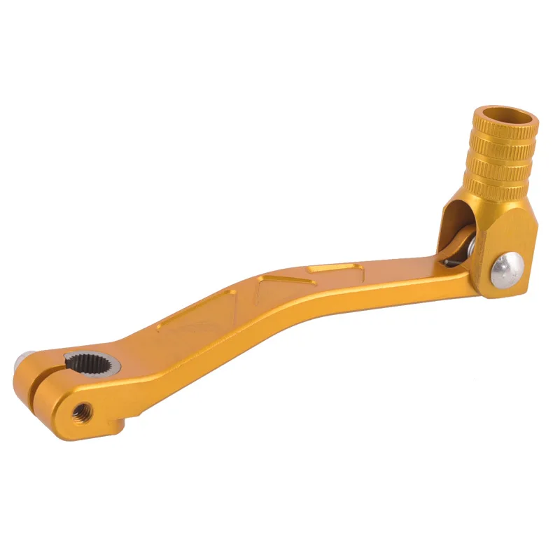 Pop 10 Mm Folding Shifter Shift Lever Universal For Honda XR CRF 50 70 100 125 Dirt Bike Red Aluminum Alloy